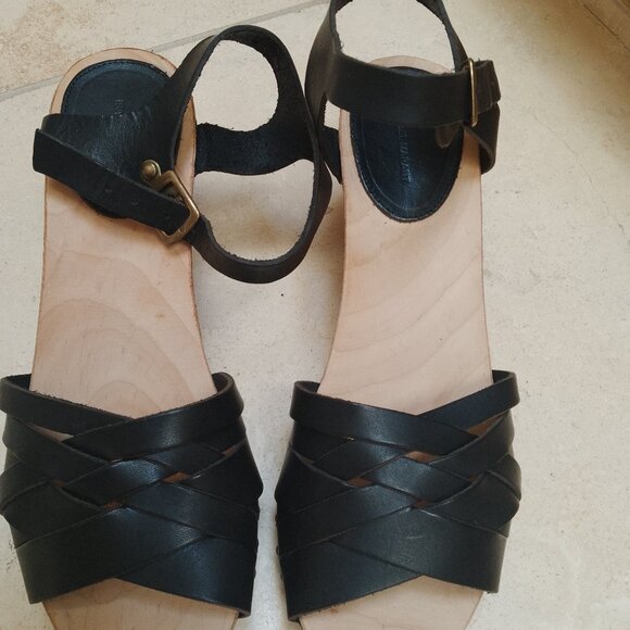 Isabel Marant floral wedge sandals - Picture 3 of 4